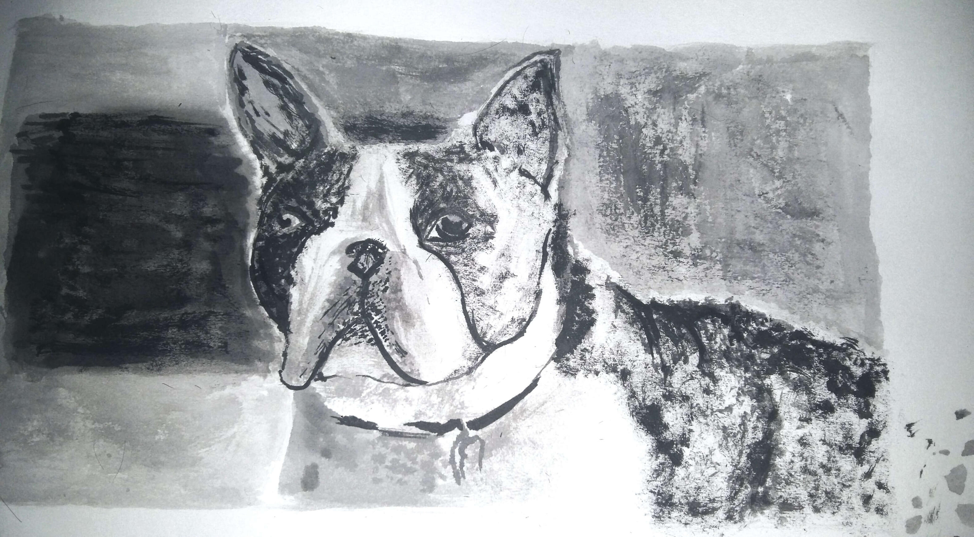 Dog (chinese ink study) Dog (chinese ink study)