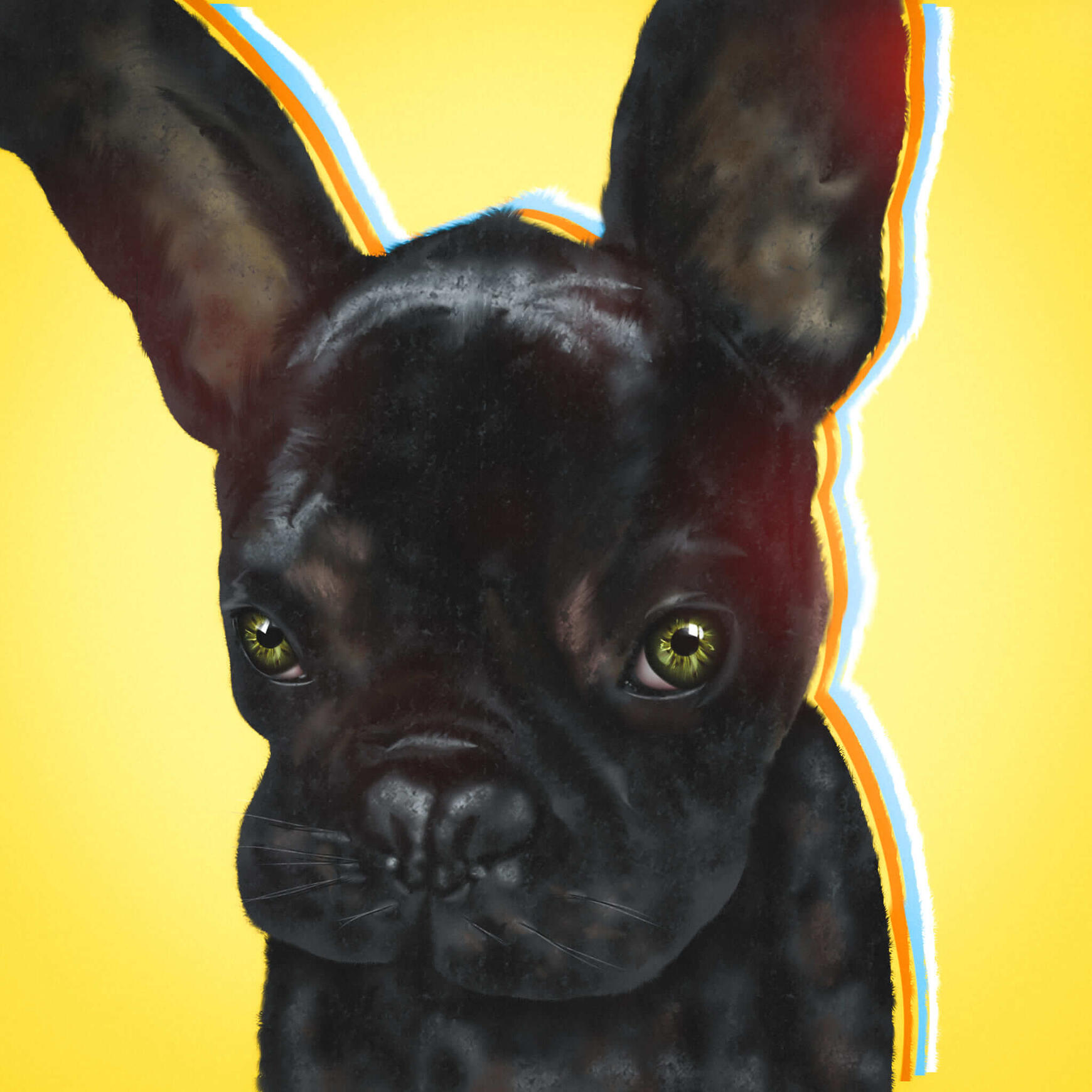 Semi-realism pet portait Semi-realism pet portait