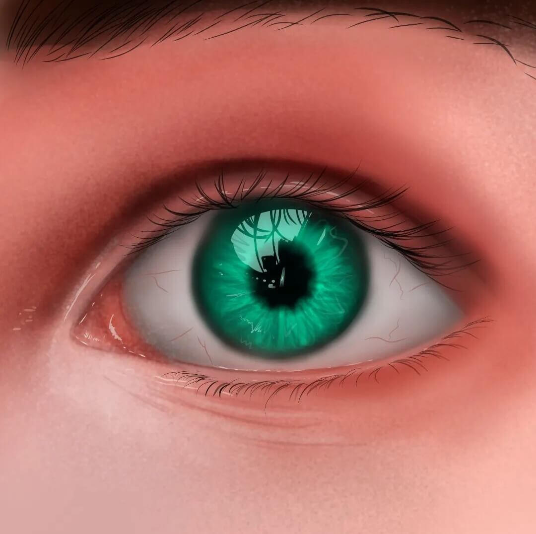 Semi-realism eye study Semi-realism eye study