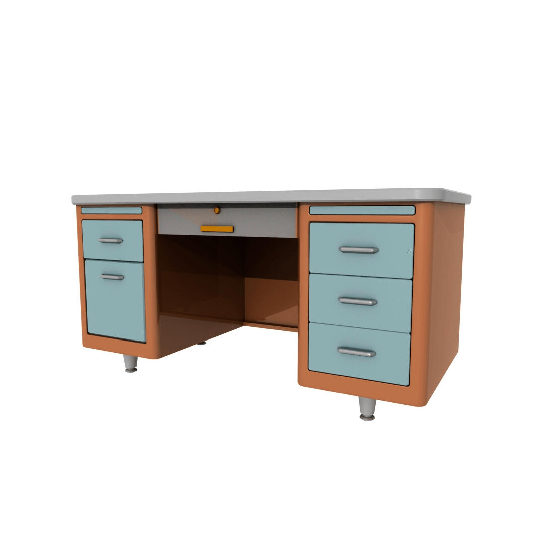 3D desk (box modeling, Maya) 3D desk (box modeling, Maya)